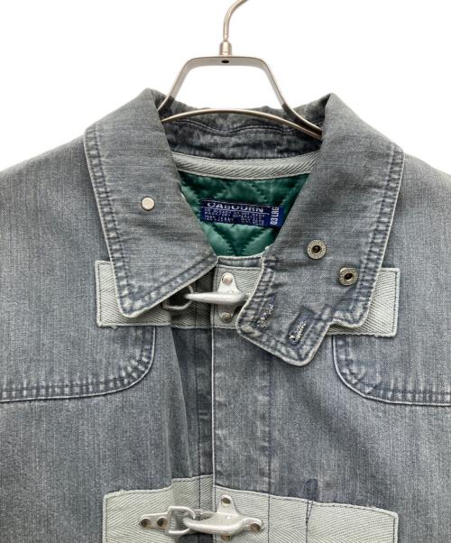 NIGEL CABOURN（ナイジェルケーボン）NIGEL CABOURN (ナイジェルケーボン) 80～90S アングローバル期 ライナー付きデニムファイヤーマンジャケット ブルーグレー サイズ:03の古着・服飾アイテム
