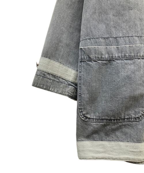 NIGEL CABOURN（ナイジェルケーボン）NIGEL CABOURN (ナイジェルケーボン) 80～90S アングローバル期 ライナー付きデニムファイヤーマンジャケット ブルーグレー サイズ:03の古着・服飾アイテム