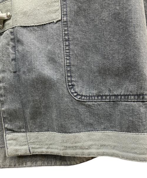 NIGEL CABOURN（ナイジェルケーボン）NIGEL CABOURN (ナイジェルケーボン) 80～90S アングローバル期 ライナー付きデニムファイヤーマンジャケット ブルーグレー サイズ:03の古着・服飾アイテム