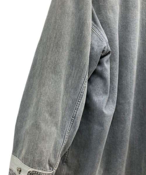 NIGEL CABOURN（ナイジェルケーボン）NIGEL CABOURN (ナイジェルケーボン) 80～90S アングローバル期 ライナー付きデニムファイヤーマンジャケット ブルーグレー サイズ:03の古着・服飾アイテム