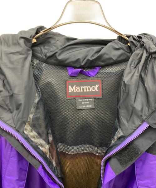 MARMOT（マーモット）MARMOT (マーモット) 90s マウンテンパーカー ブラック×パープル サイズ:XLの古着・服飾アイテム
