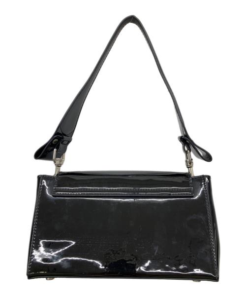 Vivienne Westwood（ヴィヴィアンウエストウッド）Vivienne Westwood (ヴィヴィアンウエストウッド) エナメルセミショルダーバッグ ブラック サイズ:-の古着・服飾アイテム