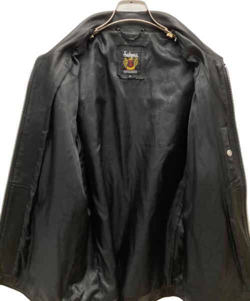 Schott（ショット）Schott (ショット) シングル ブレスト ライダースジャケット ブラック サイズ:XLの古着・服飾アイテム
