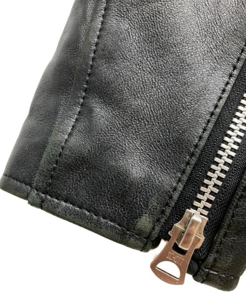 Schott（ショット）Schott (ショット) シングル ブレスト ライダースジャケット ブラック サイズ:XLの古着・服飾アイテム