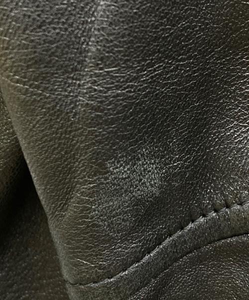 Schott（ショット）Schott (ショット) シングル ブレスト ライダースジャケット ブラック サイズ:XLの古着・服飾アイテム