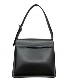 中古・古着通販】courreges (クレージュ) ロゴ型押しショルダーバッグ