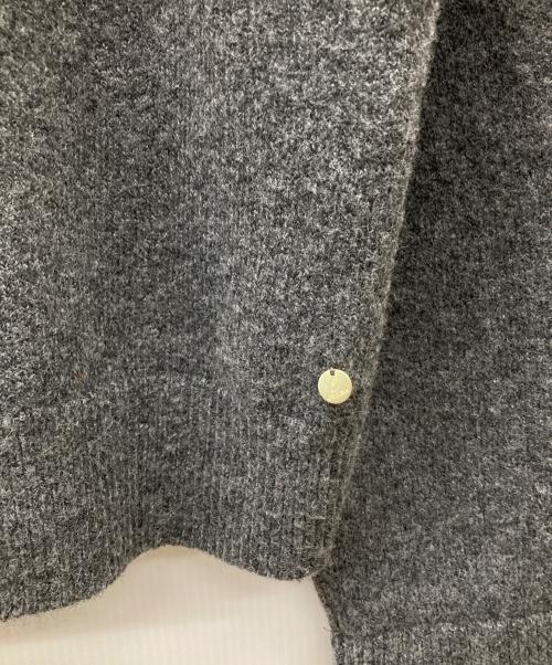 PLUS OTO.HA（プラスオトハ）PLUS OTO.HA (プラスオトハ) デニム×ニットシャツ グレー サイズ:-の古着・服飾アイテム