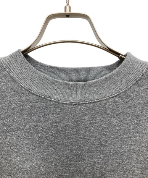 HYKE（ハイク）HYKE (ハイク) CROPPED SWEAT SHIRT グレー サイズ:Sの古着・服飾アイテム