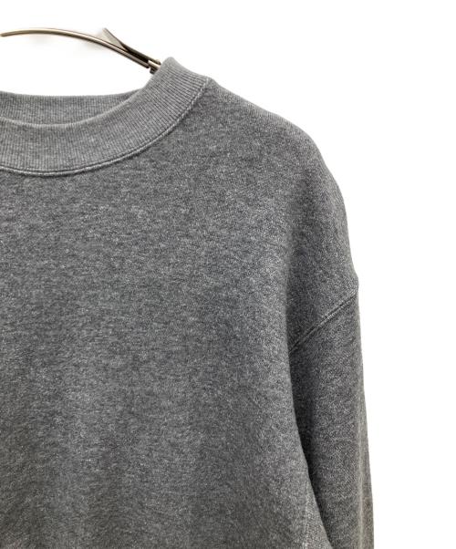 HYKE（ハイク）HYKE (ハイク) CROPPED SWEAT SHIRT グレー サイズ:Sの古着・服飾アイテム