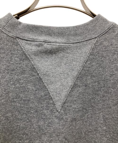 HYKE（ハイク）HYKE (ハイク) CROPPED SWEAT SHIRT グレー サイズ:Sの古着・服飾アイテム