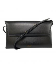 JIL SANDER（ジルサンダー）の古着「FOLDED CROSSBODY SM」｜ブラック