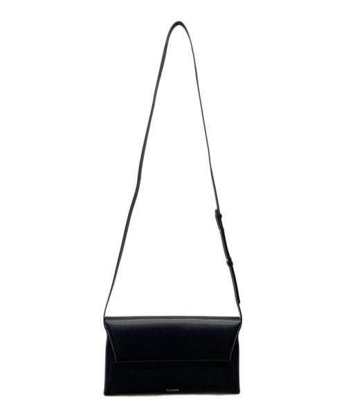 JIL SANDER（ジルサンダー）JIL SANDER (ジルサンダー) FOLDED CROSSBODY SM ブラック サイズ:記載なしの古着・服飾アイテム