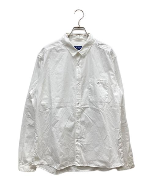 WHITE MOUNTAINEERING（ホワイトマウンテ二アニング）WHITE MOUNTAINEERING (ホワイトマウンテ二アニング) BROAD SHIRT ホワイト サイズ:3の古着・服飾アイテム