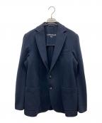 CIRCOLO 1901チルコロ1901）の古着「カシミヤタッチ ジャージージャケット」｜ネイビー