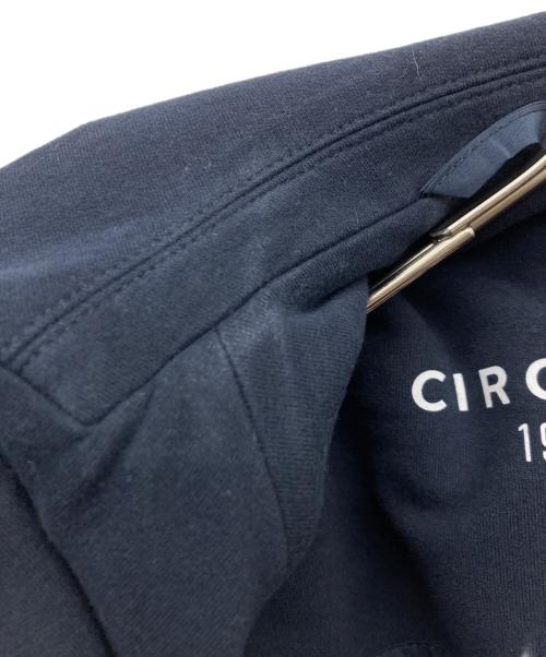 CIRCOLO 1901（チルコロ1901）Circolo 1901 (チルコロ1901) カシミヤタッチ ジャージージャケット ネイビー サイズ:48の古着・服飾アイテム