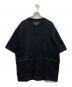WHITE MOUNTAINEERING（ホワイトマウンテ二アニング）の古着「SIDE POCKET TーSHIRT」｜ブラック