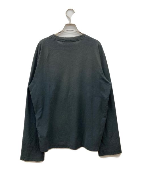 Acne studios（アクネ ストゥディオス）Acne studios (アクネ ストゥディオス) リラックスフィット ロゴTシャツ ブラック サイズ:XSの古着・服飾アイテム