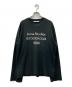 Acne studios（アクネ ストゥディオス）の古着「リラックスフィット ロゴTシャツ」｜ブラック