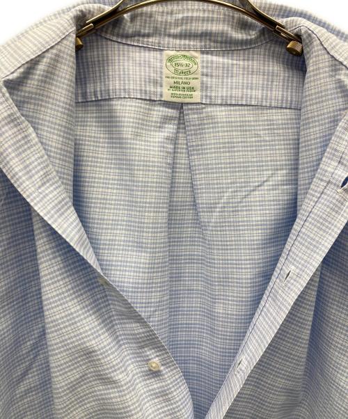 BROOKS BROTHERS（ブルックスブラザーズ）BROOKS BROTHERS (ブルックスブラザーズ) チェックBDシャツ ブルー サイズ:15 1/2の古着・服飾アイテム