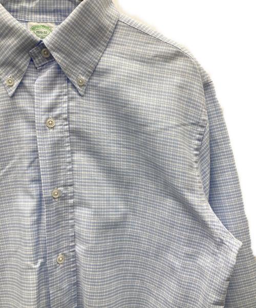 BROOKS BROTHERS（ブルックスブラザーズ）BROOKS BROTHERS (ブルックスブラザーズ) チェックBDシャツ ブルー サイズ:15 1/2の古着・服飾アイテム