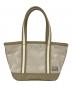 PORTER GIRL (ポーターガール) BOYFRIEND TOTE CHAMBRAY ベージュ×カーキ サイズ:-：7000円