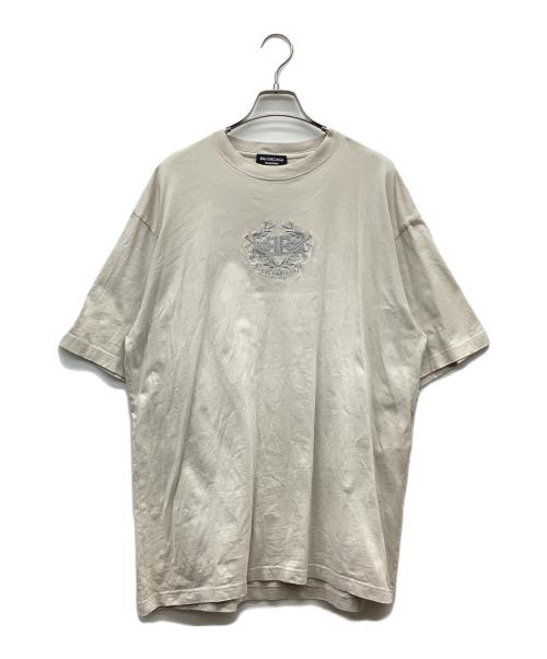 BALENCIAGA（バレンシアガ）BALENCIAGA (バレンシアガ) LION'S LAUREL TEE ベージュ サイズ:XXSの古着・服飾アイテム