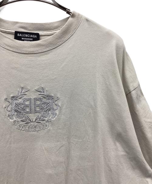 BALENCIAGA（バレンシアガ）BALENCIAGA (バレンシアガ) LION'S LAUREL TEE ベージュ サイズ:XXSの古着・服飾アイテム