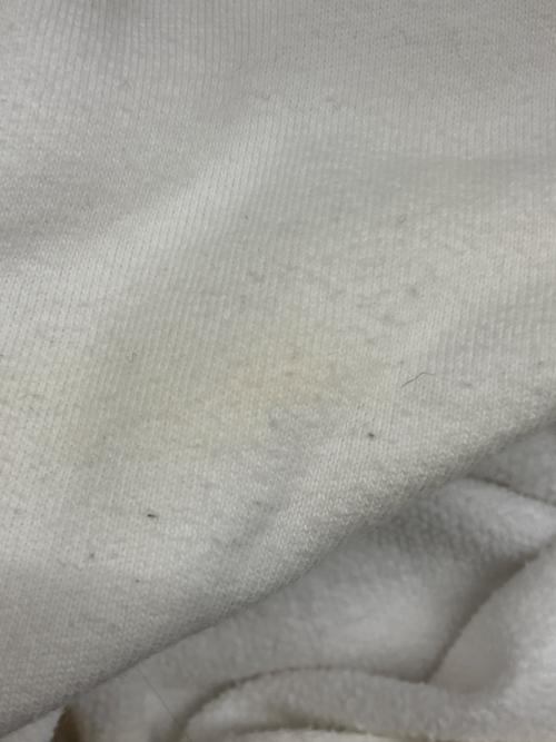 BALENCIAGA（バレンシアガ）BALENCIAGA (バレンシアガ) フロントBBピクセルロゴプリントプルオーバーパーカー ホワイト サイズ:XSの古着・服飾アイテム