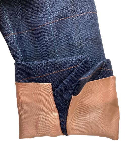 PAUL SMITH（ポールスミス）PAUL SMITH (ポールスミス) チェック柄2Bジャケット ネイビー サイズ:42の古着・服飾アイテム