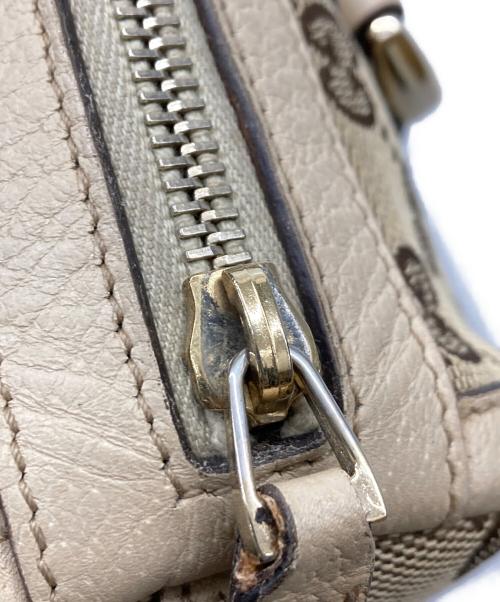 GUCCI（グッチ）GUCCI (グッチ) GGキャンバス ミニボストンバッグ ベージュ サイズ:記載なしの古着・服飾アイテム