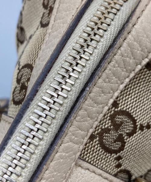 GUCCI（グッチ）GUCCI (グッチ) GGキャンバス ミニボストンバッグ ベージュ サイズ:記載なしの古着・服飾アイテム