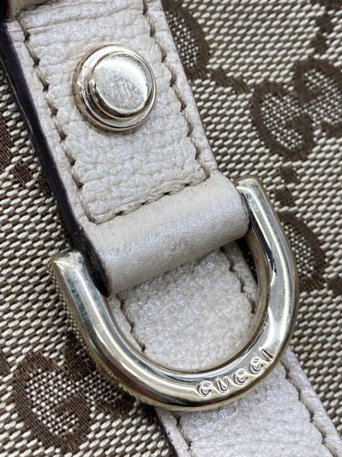 GUCCI（グッチ）GUCCI (グッチ) GGキャンバス ミニボストンバッグ ベージュ サイズ:記載なしの古着・服飾アイテム