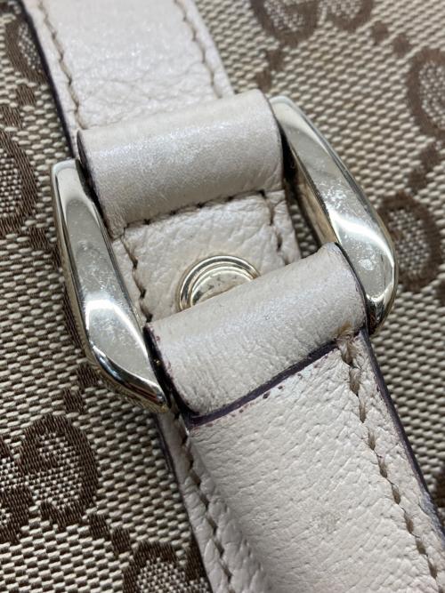 GUCCI（グッチ）GUCCI (グッチ) GGキャンバス ミニボストンバッグ ベージュ サイズ:記載なしの古着・服飾アイテム