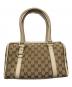 GUCCI (グッチ) GGキャンバス ミニボストンバッグ ベージュ サイズ:記載なし：45000円