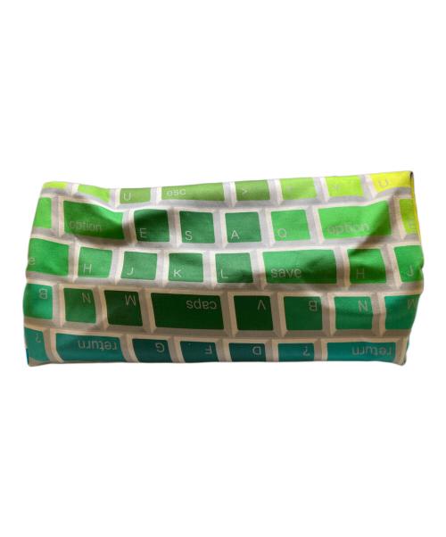 LONGCHAMP（ロンシャン）LONGCHAMP (ロンシャン) JEREMY SCOTT (ジェレミー スコット) キーボード柄トートバッグ マルチカラーの古着・服飾アイテム