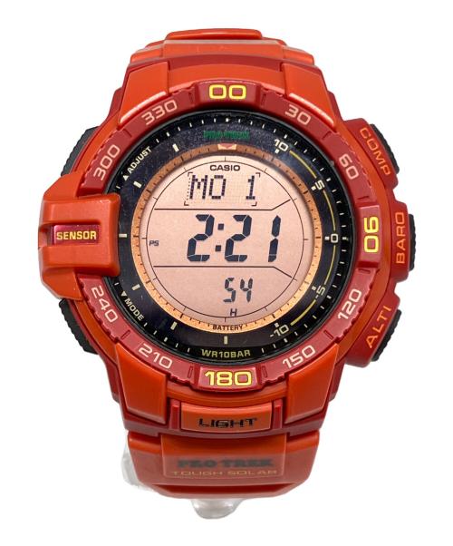 CASIO（カシオ）CASIO (カシオ) PRO TREK リストウォッチ オレンジ サイズ:記載なしの古着・服飾アイテム