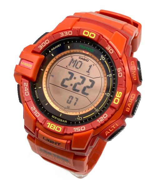 CASIO（カシオ）CASIO (カシオ) PRO TREK リストウォッチ オレンジ サイズ:記載なしの古着・服飾アイテム
