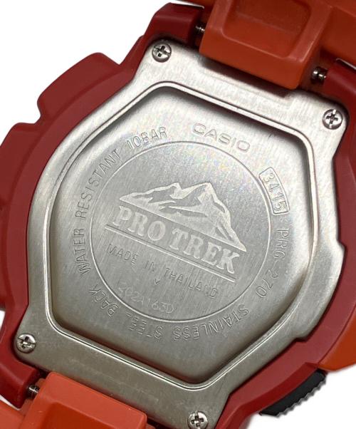 CASIO（カシオ）CASIO (カシオ) PRO TREK リストウォッチ オレンジ サイズ:記載なしの古着・服飾アイテム