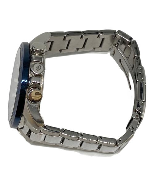 CASIO（カシオ）CASIO (カシオ) EDIFICE タフソーラークロノグラフウォッチ ネイビー サイズ:記載なしの古着・服飾アイテム