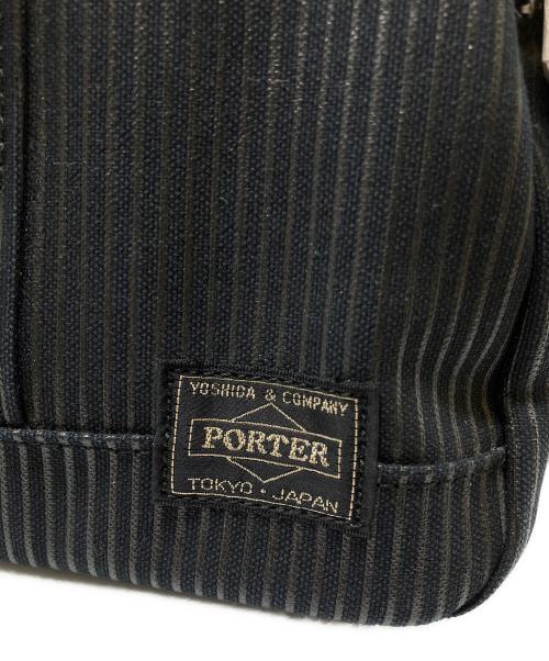 PORTER（ポーター）PORTER (ポーター) DRAWING BOSTON BAG ブラックの古着・服飾アイテム