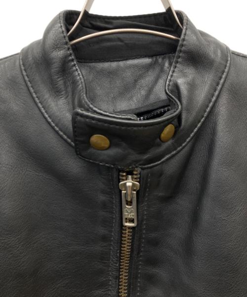 VANSON（バンソン）VANSON (バンソン) TYPE-B シングルライダース レザージャケット ブラック サイズ:38の古着・服飾アイテム