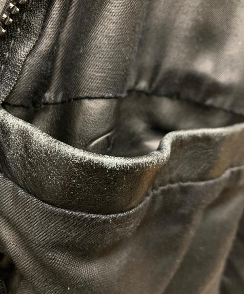 VANSON（バンソン）VANSON (バンソン) TYPE-B シングルライダース レザージャケット ブラック サイズ:38の古着・服飾アイテム