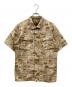 BAPE BY A BATHING APE（ベイプバイアベイシングエイプ）の古着「MODERN EQUIPMENT カモ柄半袖シャツ」｜カーキ