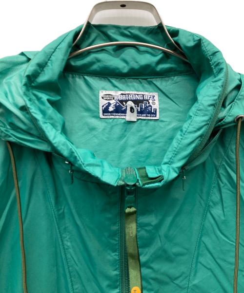 A BATHING APE（ア ベイシング エイプ）A BATHING APE (ア ベイシング エイプ) ナイロンジャケット グリーン サイズ:Lの古着・服飾アイテム