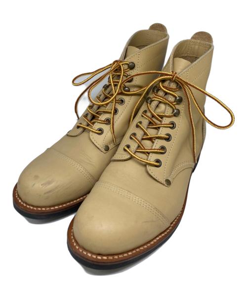 BAPE BY A BATHING APE（ベイプバイアベイシングエイプ）BAPE BY A BATHING APE (ベイプバイアベイシングエイプ) ARMY BOOTS ベージュ サイズ:9の古着・服飾アイテム