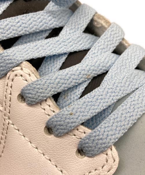 NIKE（ナイキ）NIKE (ナイキ) AIR JORDAN 1 MID ICE BLUE NUBUCK ホワイト×スカイブルー サイズ:28の古着・服飾アイテム