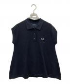 FRED PERRY×RAY BEAMSフレッドペリー×レイ ビームス）の古着「別注 フレア ポロシャツ」｜ブラック
