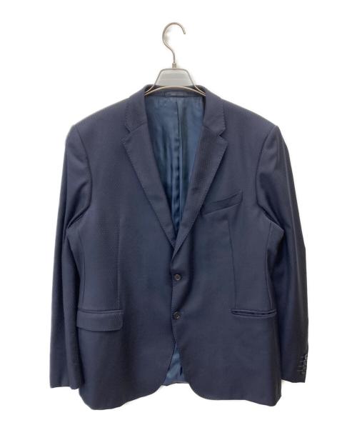 ARMANI COLLEZIONI（アルマーニ コレツィオーニ）ARMANI COLLEZIONI (アルマーニ コレツィオーニ) M LINE テーラードジャケット ネイビー サイズ:SIZE 56の古着・服飾アイテム