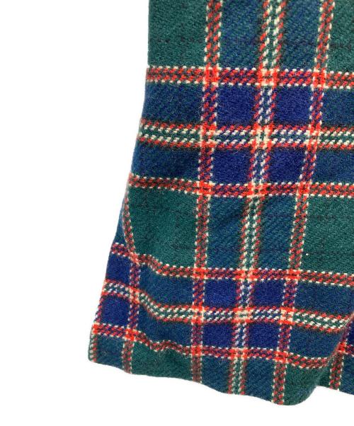PENDLETON（ペンドルトン）PENDLETON (ペンドルトン) 70’S ウールチェックジャケット グリーン×ネイビー サイズ:14の古着・服飾アイテム
