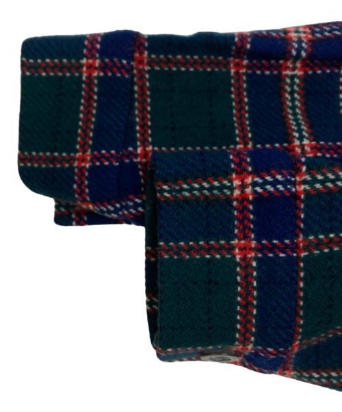 PENDLETON（ペンドルトン）PENDLETON (ペンドルトン) 70’S ウールチェックジャケット グリーン×ネイビー サイズ:14の古着・服飾アイテム